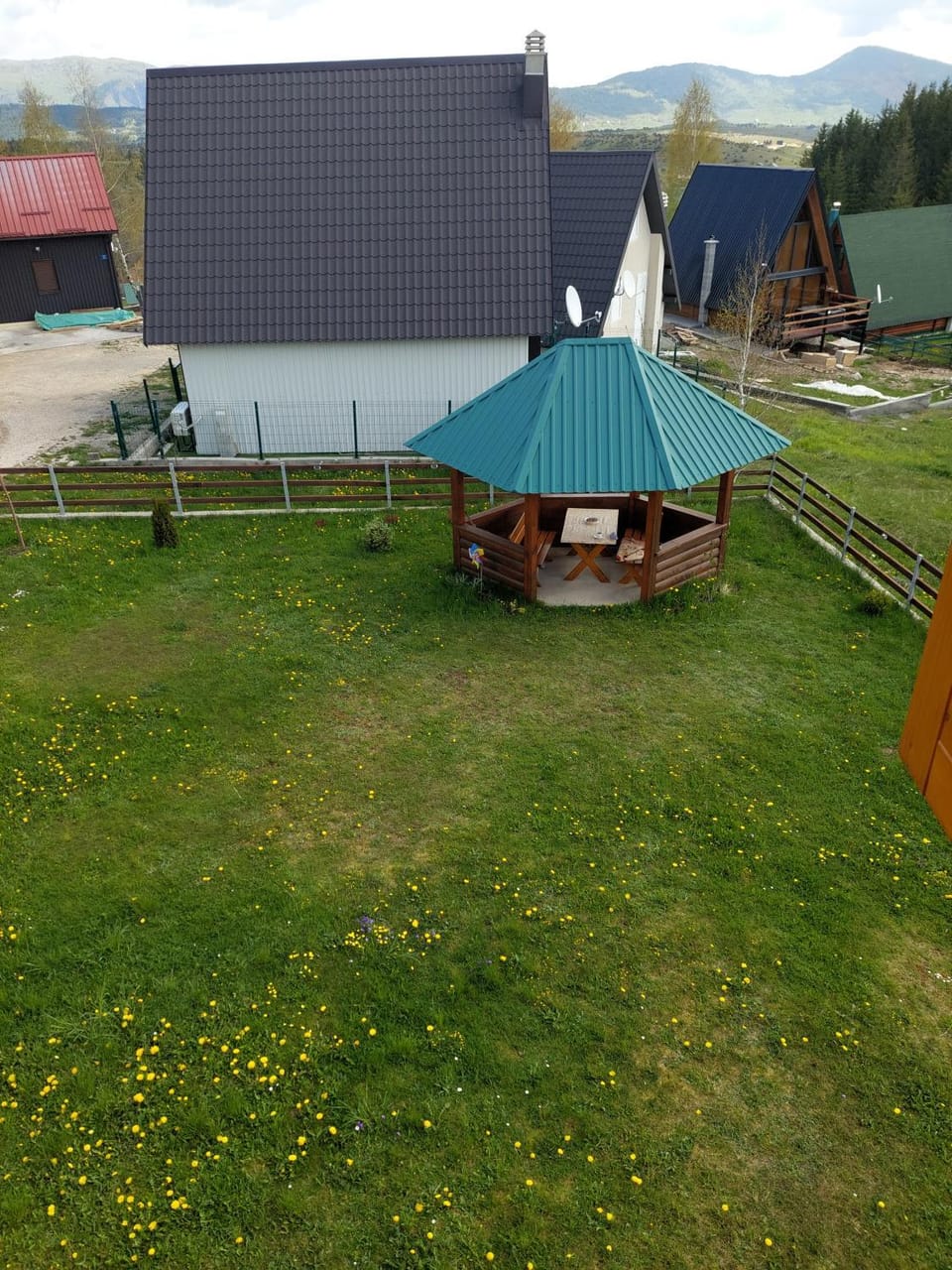 Patio, Spring, Day, Garden, Garden view