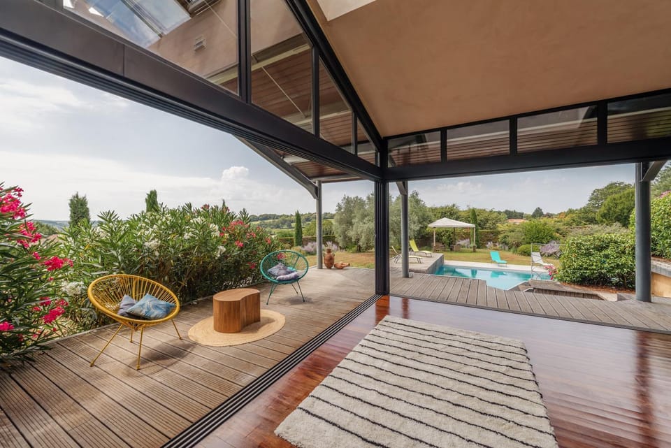 Patio, Garden, View (from property/room), Balcony/Terrace, Garden view, Pool view, Swimming pool, sunbed