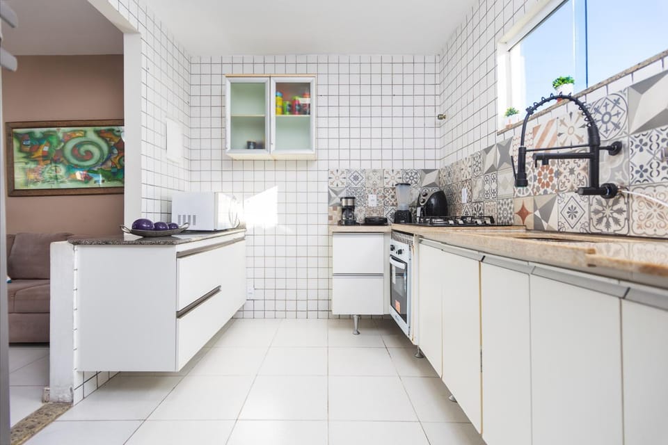 Communal kitchen, stove