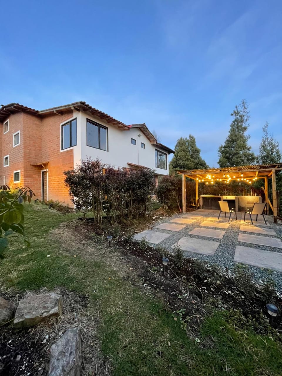 Property building, Patio, Garden, Garden view