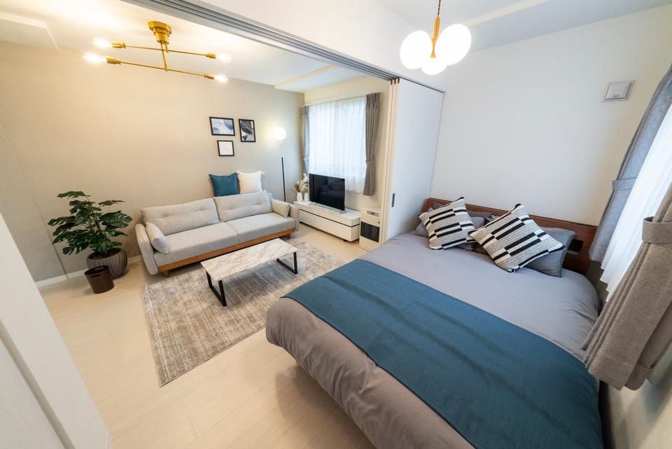 Living room, Bedroom