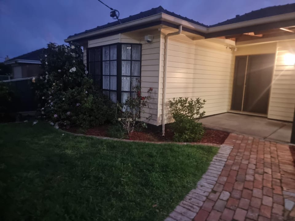 Property building, Garden view