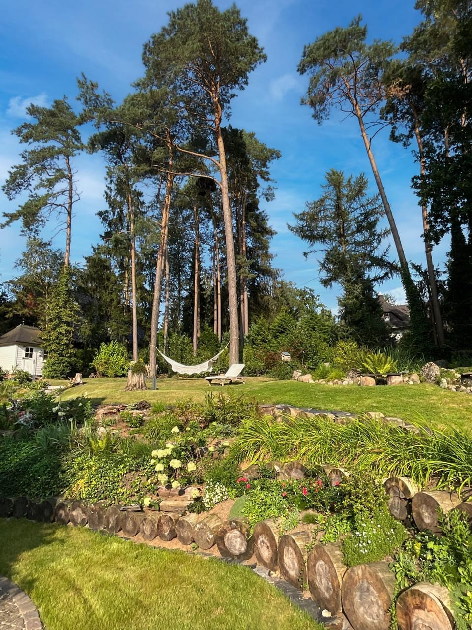 Natural landscape, Garden, Garden, Garden view