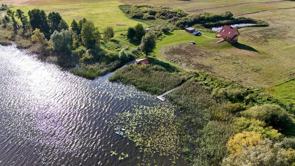 Bird's eye view, Children play ground, Beach, Lake view
