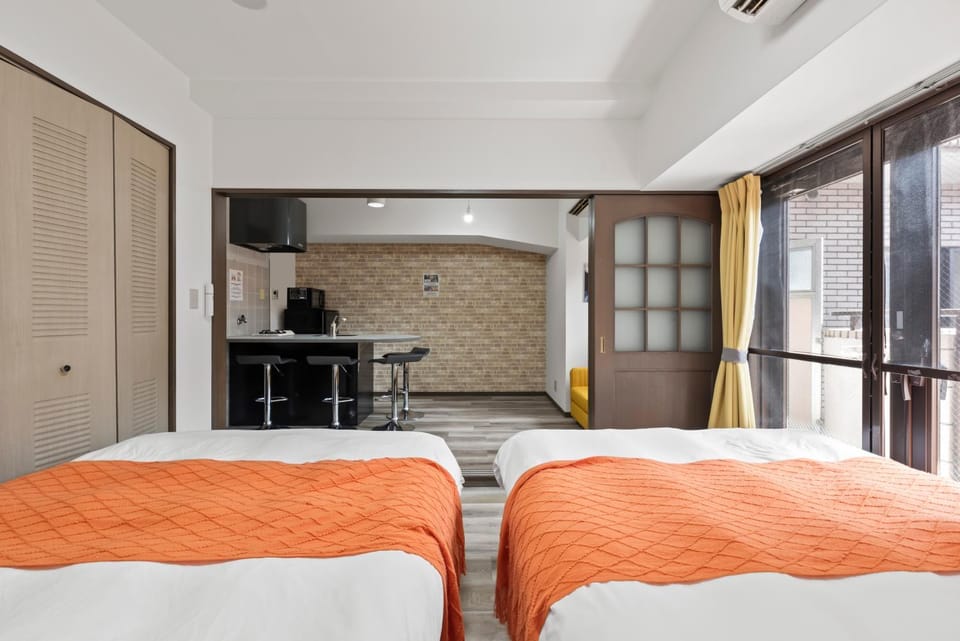 Bed, Kitchen or kitchenette, Photo of the whole room, Bedroom