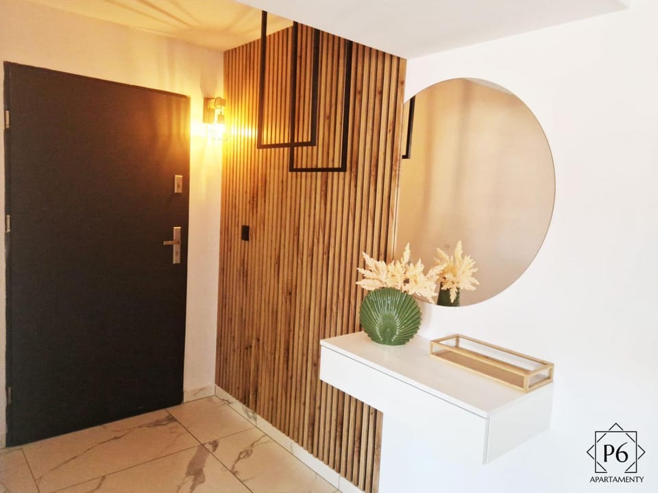 P6 White Line 55 Apartment in Poland