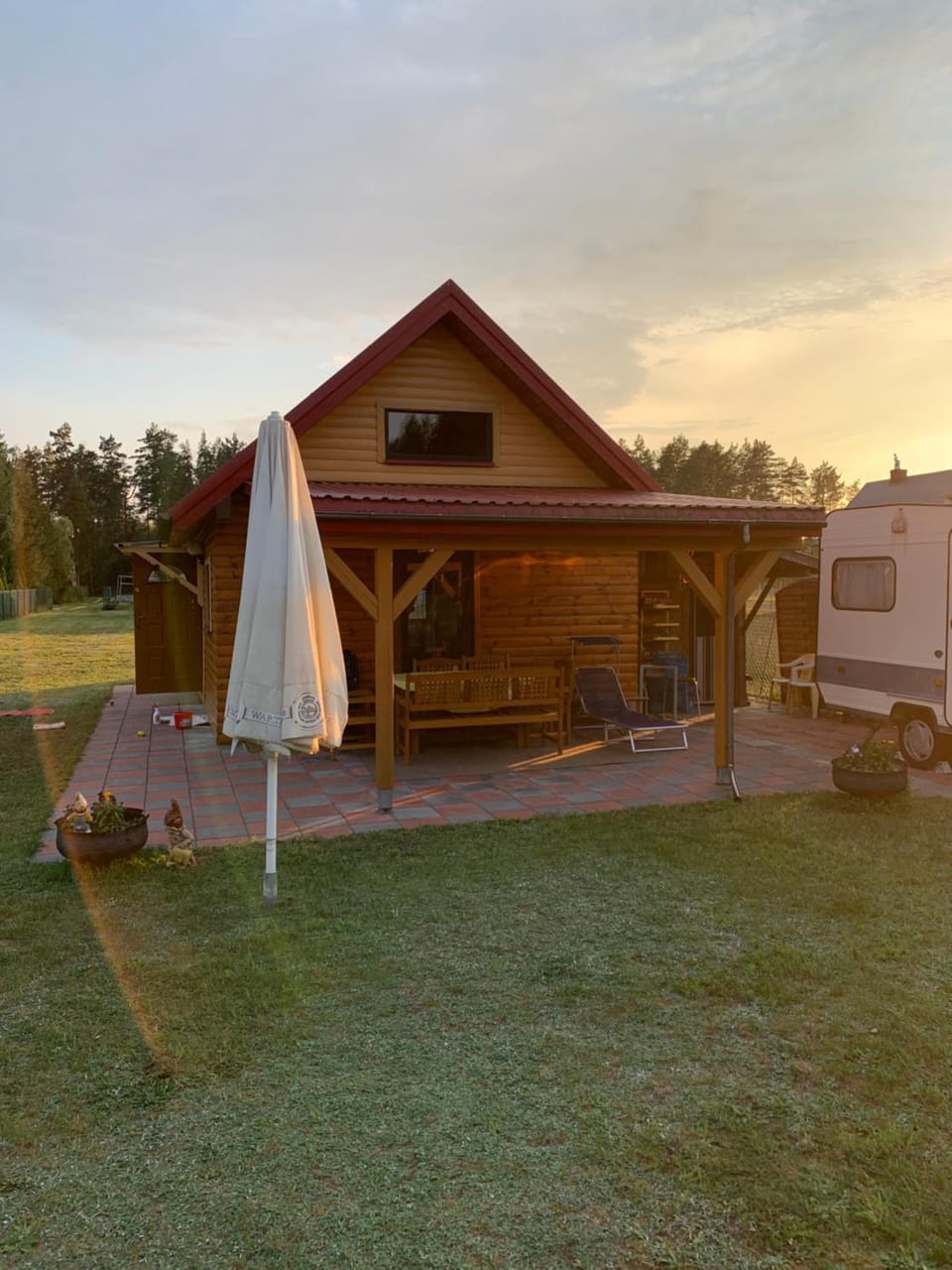 Domek Letniskowy z prywatną plażą House in Poland