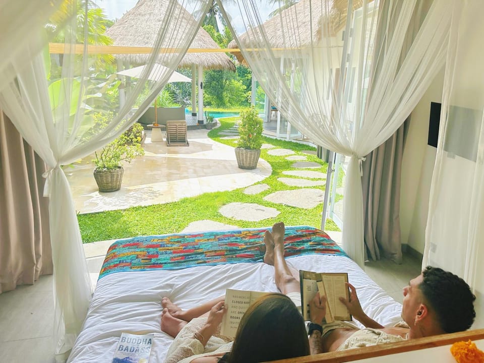 Bedroom, Garden view