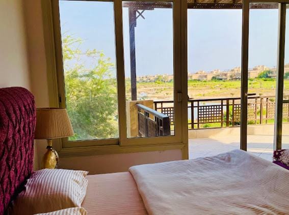 View (from property/room), Balcony/Terrace, Photo of the whole room, Bedroom