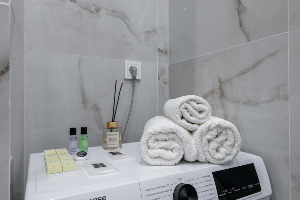 towels, washing machine