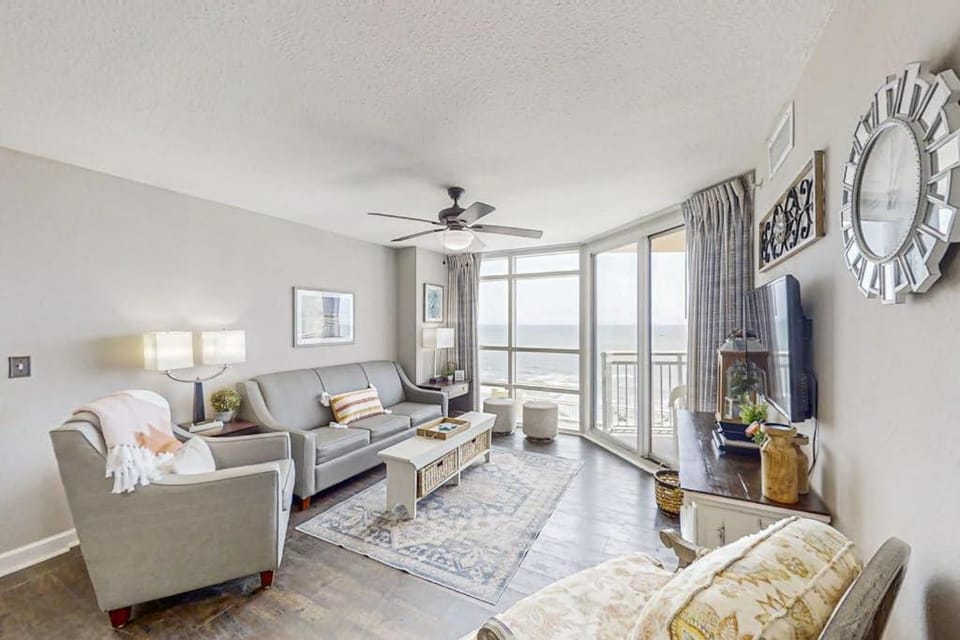 Sunrise Tides at the Cherry Grove Pier Apartment in North Myrtle Beach