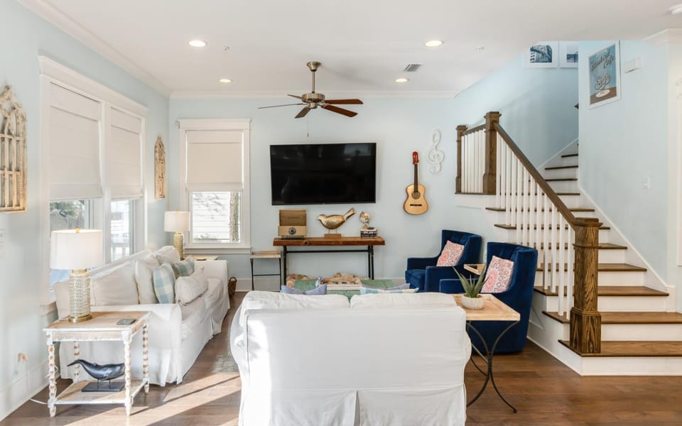 Bluebird Beach House by Oversee 30A House in South Walton County