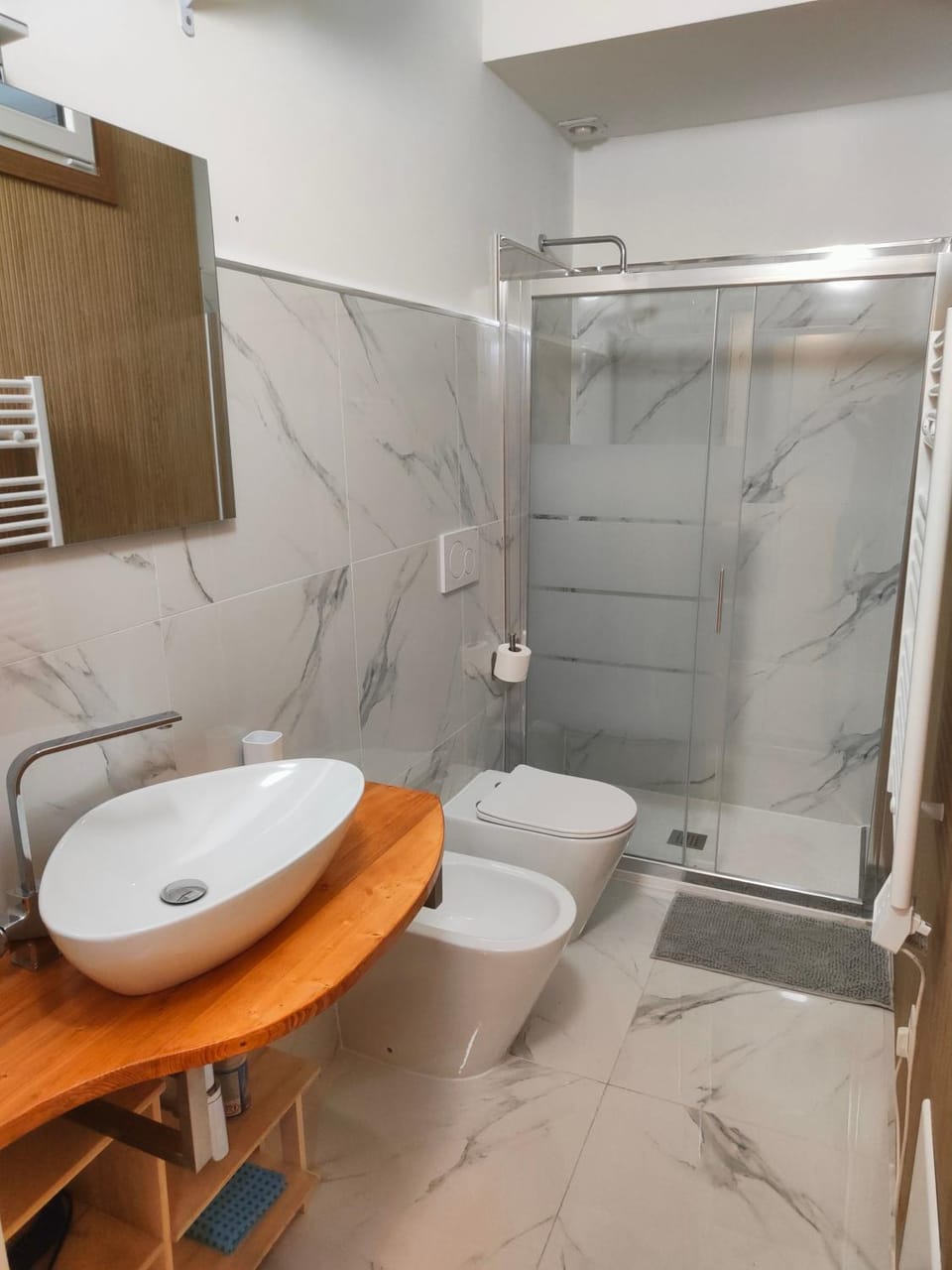 Shower, Toilet, Facade/entrance, Bathroom, bidet, hair dryier