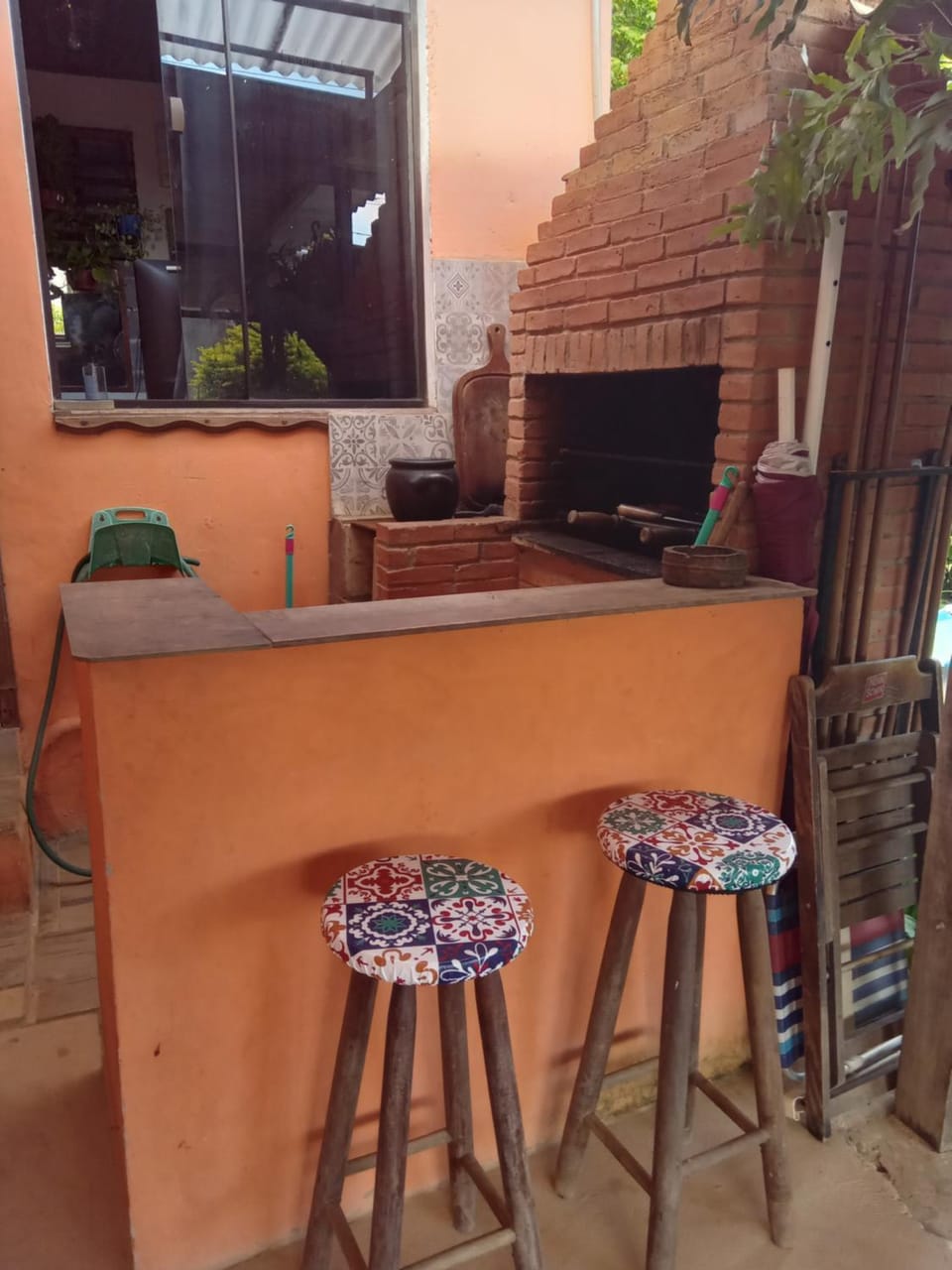 BBQ facilities, Dining area