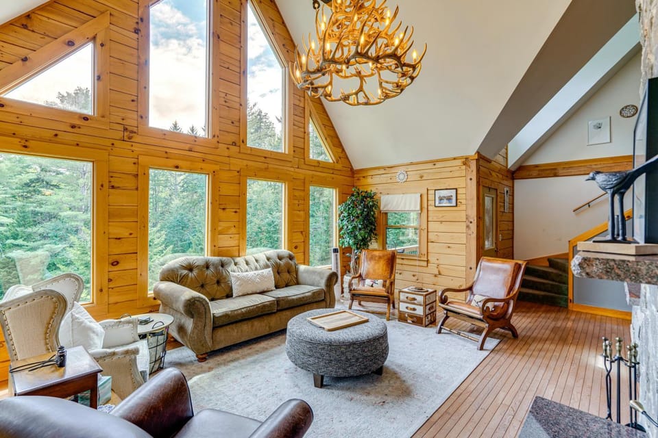 Spacious Wilmington Cabin: Walk to Lake Cabin in Wilmington
