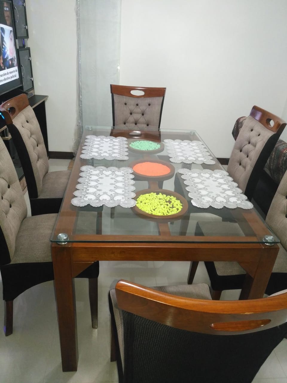 Living room, Dining area