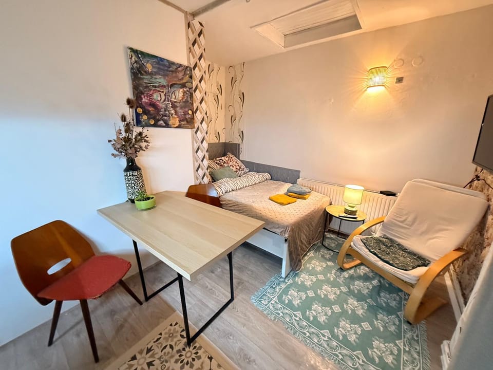 Domeček u letište s vlastním vstupem a vlastní zahrádkou Apartment in South Moravian Region