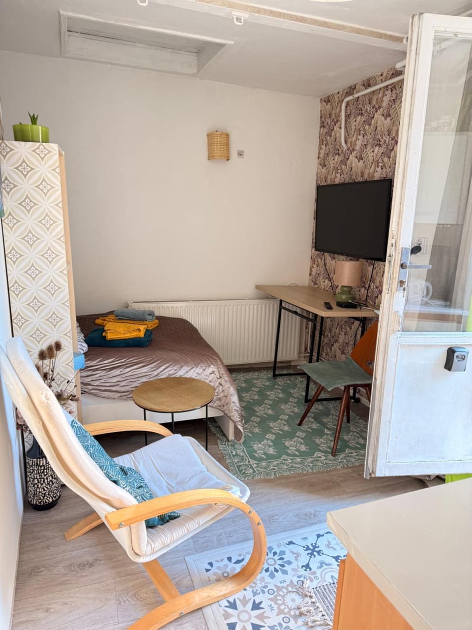 Domeček u letište s vlastním vstupem a vlastní zahrádkou Apartment in South Moravian Region