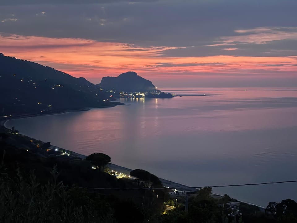 Sea view, Sunset