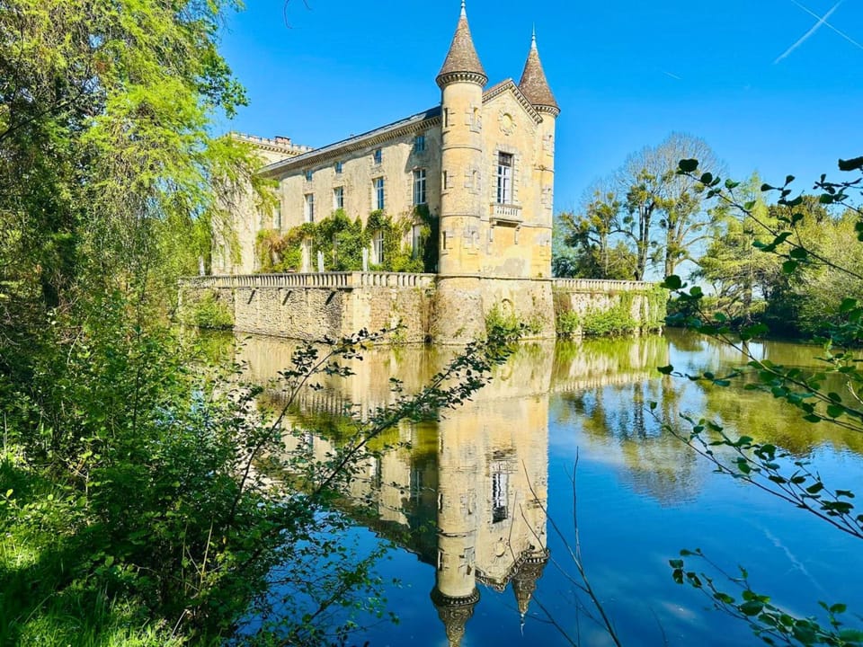 Property building, Natural landscape, River view