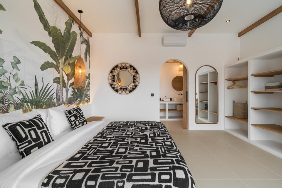 Bed, View (from property/room), Bedroom, air conditioner