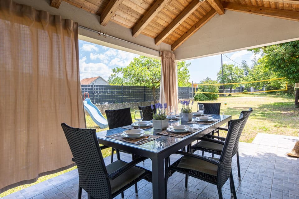 House Runjic w pool large garden and playground House in Split-Dalmatia County