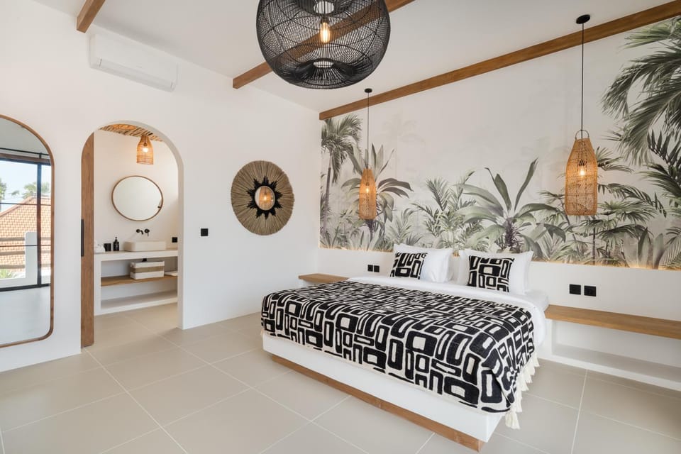 Bed, View (from property/room), Bedroom, air conditioner