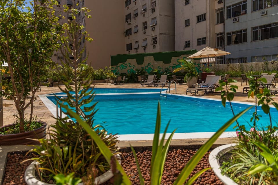Property building, Pool view, Swimming pool