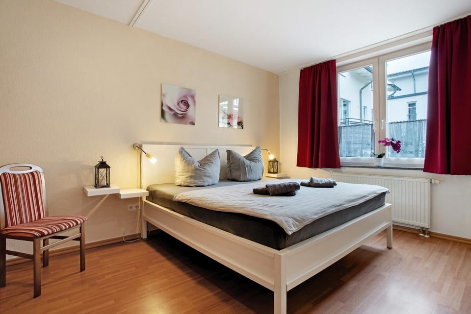 Property building, Living room, Bedroom