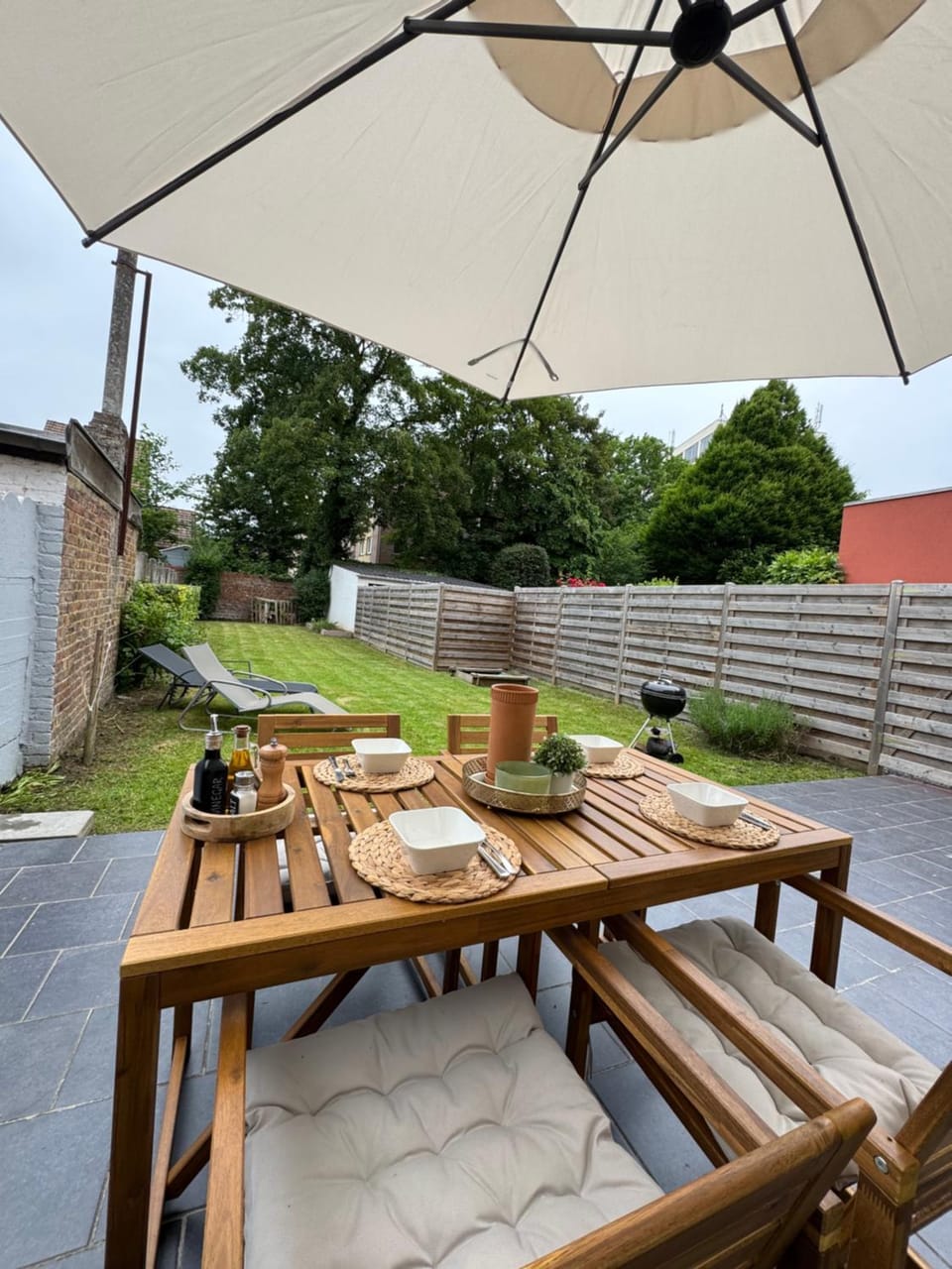 Patio, Spring, Garden, Garden, View (from property/room), Balcony/Terrace, Dining area, Garden view