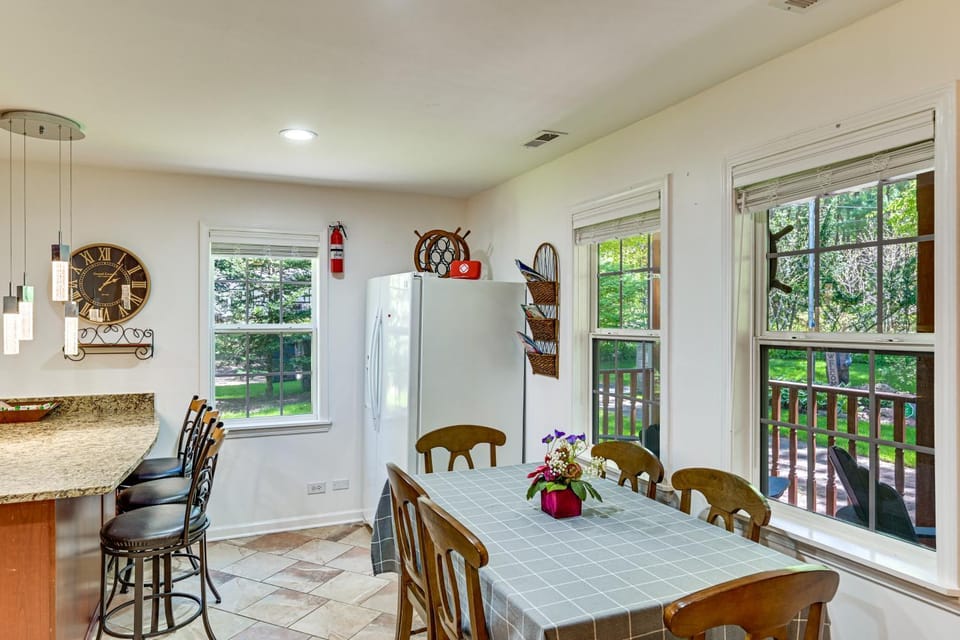 Walk to the Beach: Pet Friendly w/ Fire Pit! House in Lake Michigan Beach