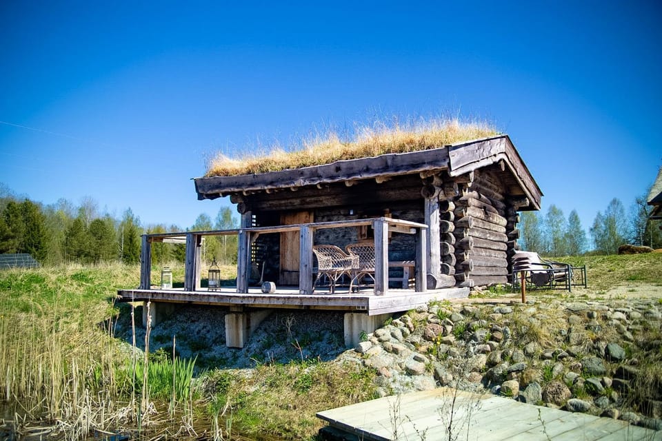 Property building, Spring, Day, Natural landscape, Sauna, Sauna