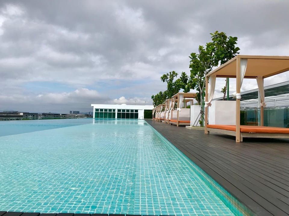 Day, Pool view, Swimming pool, sunbed