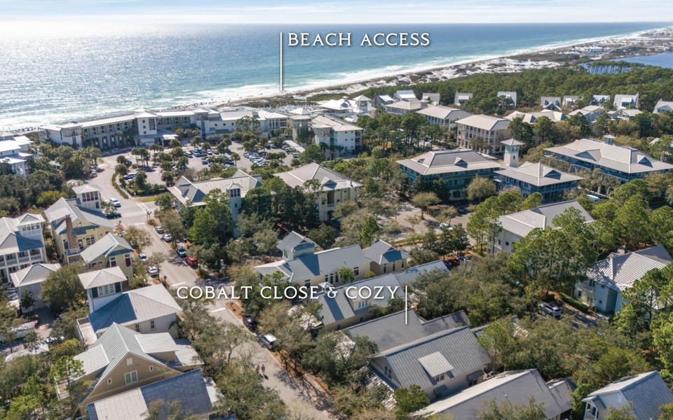 Cobalt Close & Cozy by Oversee 30A House in Seaside