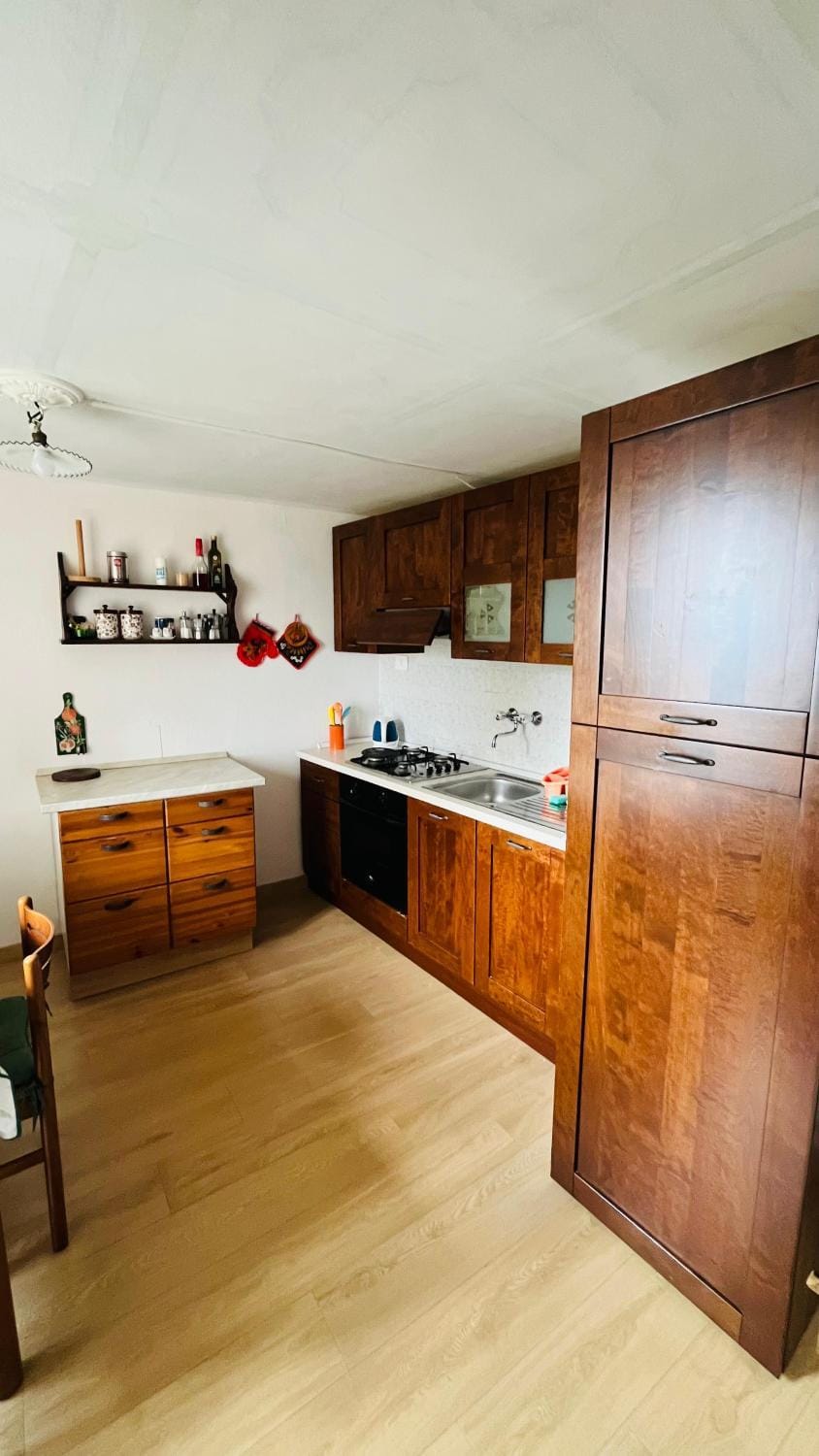 Kitchen or kitchenette, kitchen