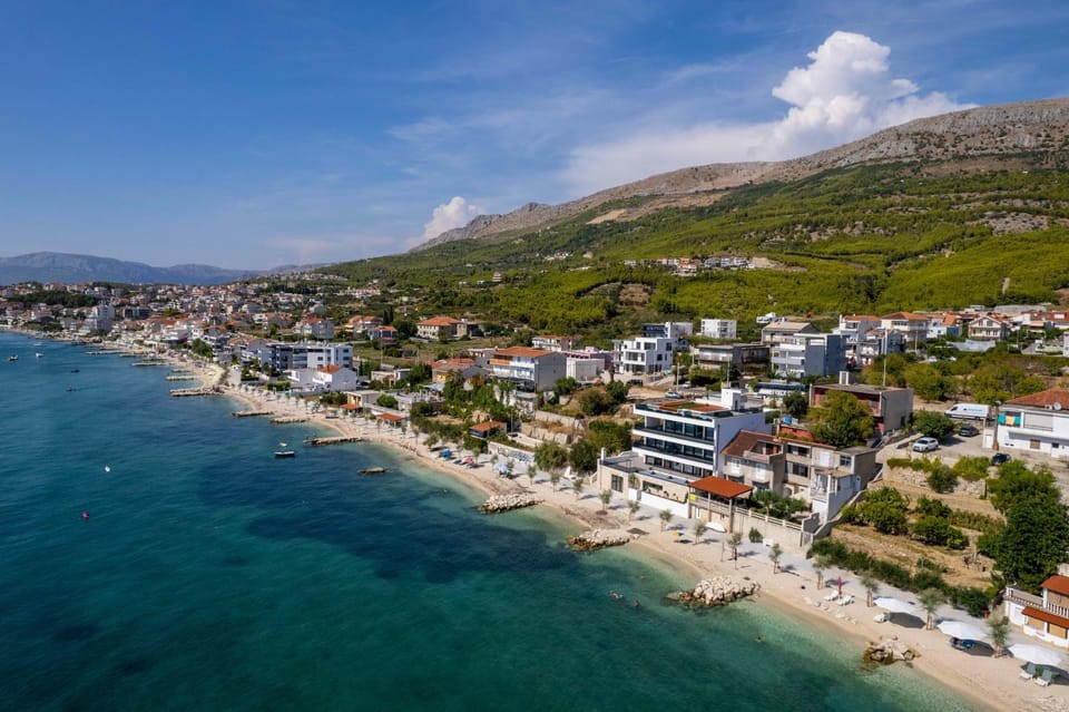 Natural landscape, Bird's eye view, Beach, Sea view