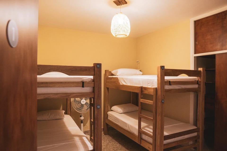 Photo of the whole room, bunk bed