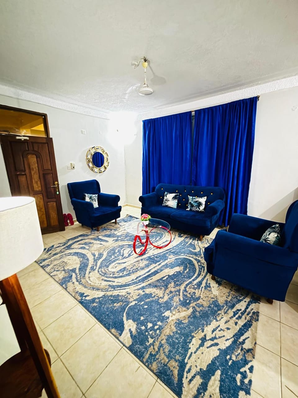 2 bedroom all ensuite located behind Go kart 5 minutes walk to the beach near Severin lodge Neptune beach Cowrie shell Apartment in Mombasa