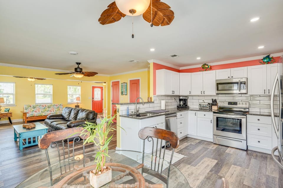 Panama City Home w/ Fire Pit - Walk to Beaches! House in Lower Grand Lagoon