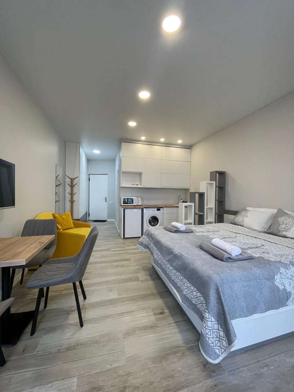 Bed, TV and multimedia, Kitchen or kitchenette, Dining area, pet friendly, stove, towels
