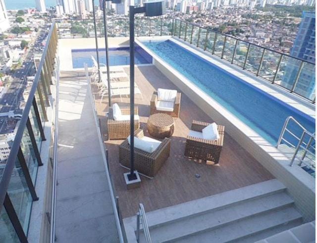 Flat Beach Class Excelsior - Em frente ao Shopping RioMar Apartment in Recife