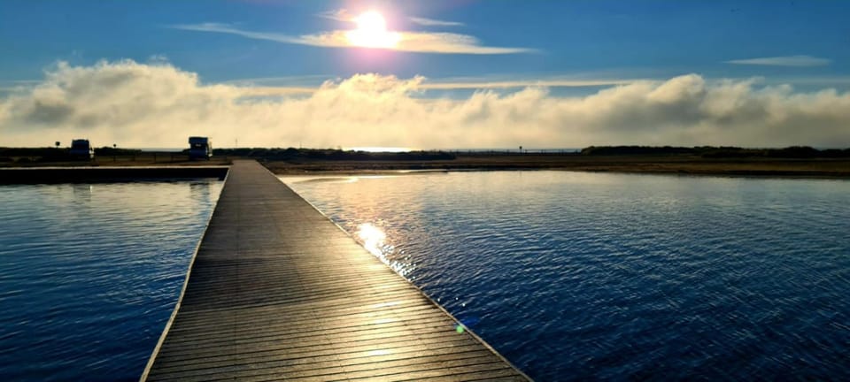Natural landscape, Lake view, Sunrise, Sunset