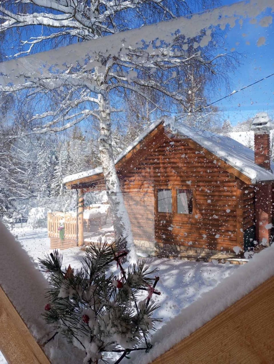 Property building, Day, Winter