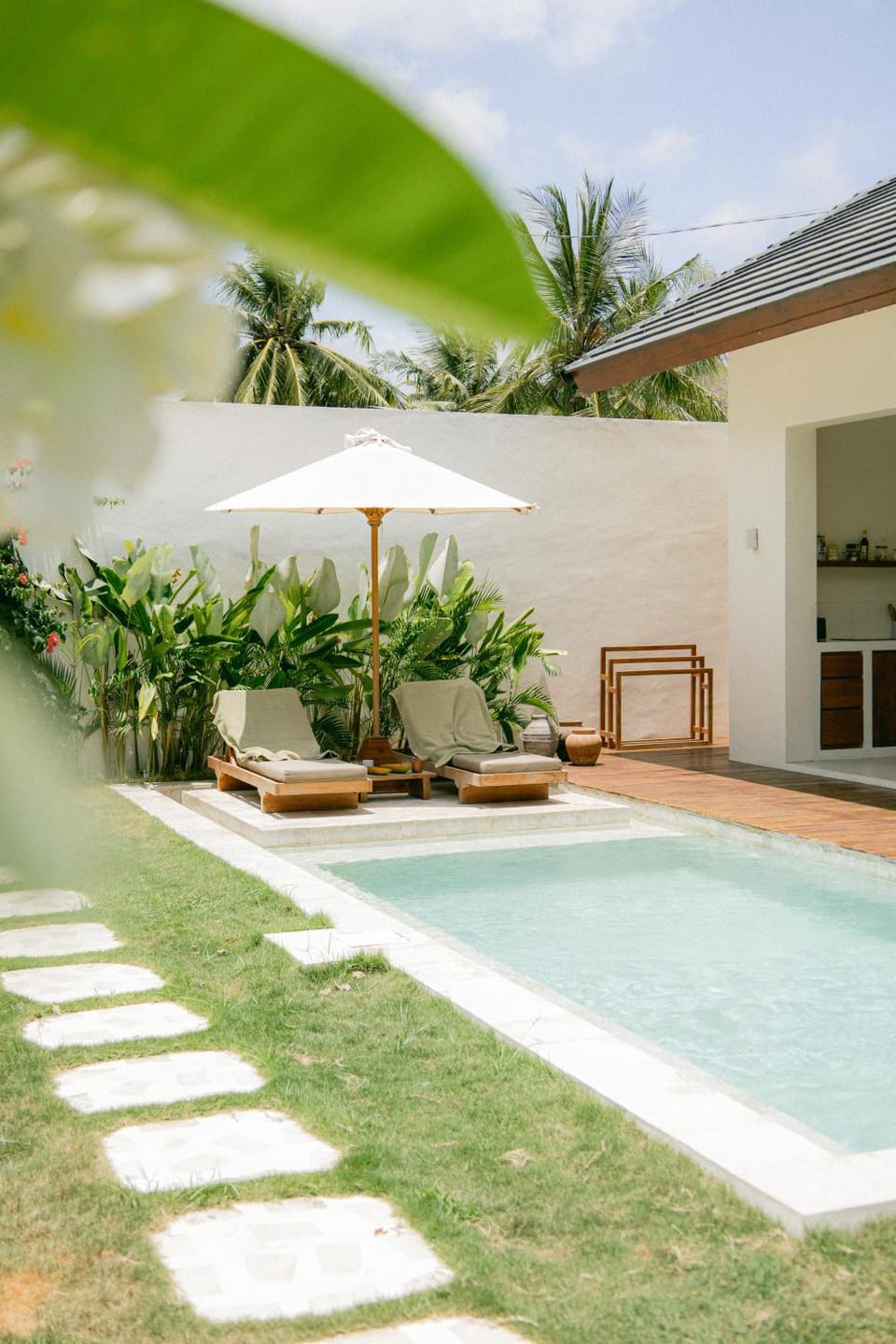 Patio, Garden, Garden view, Pool view, sunbed