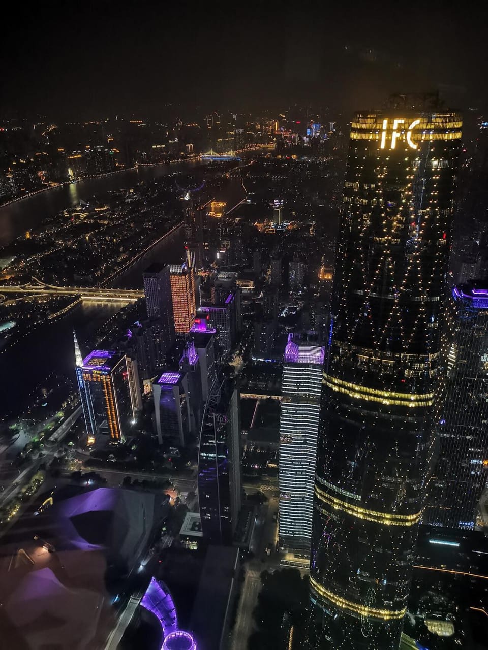 Night, City view