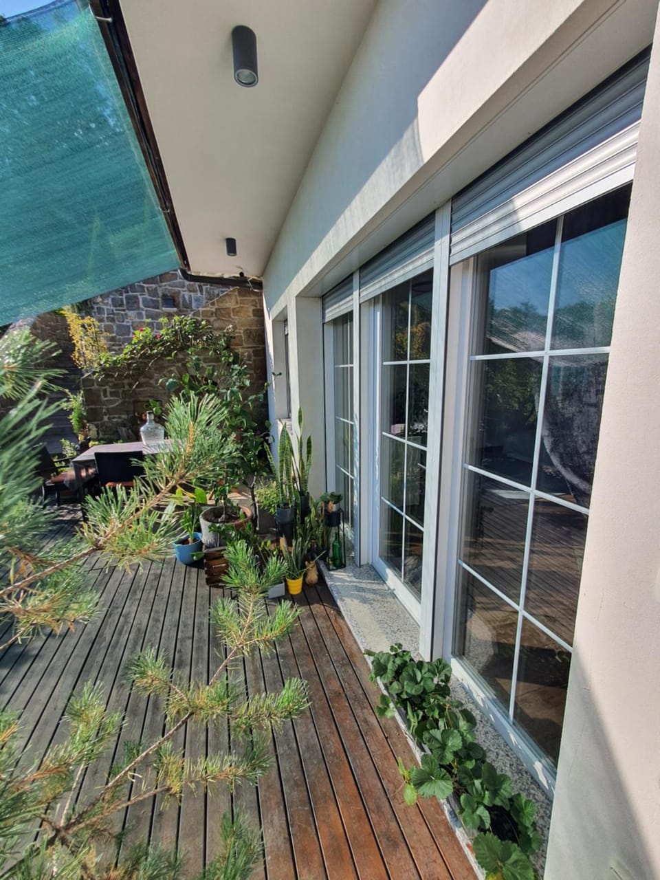 Property building, Patio, Day, Natural landscape