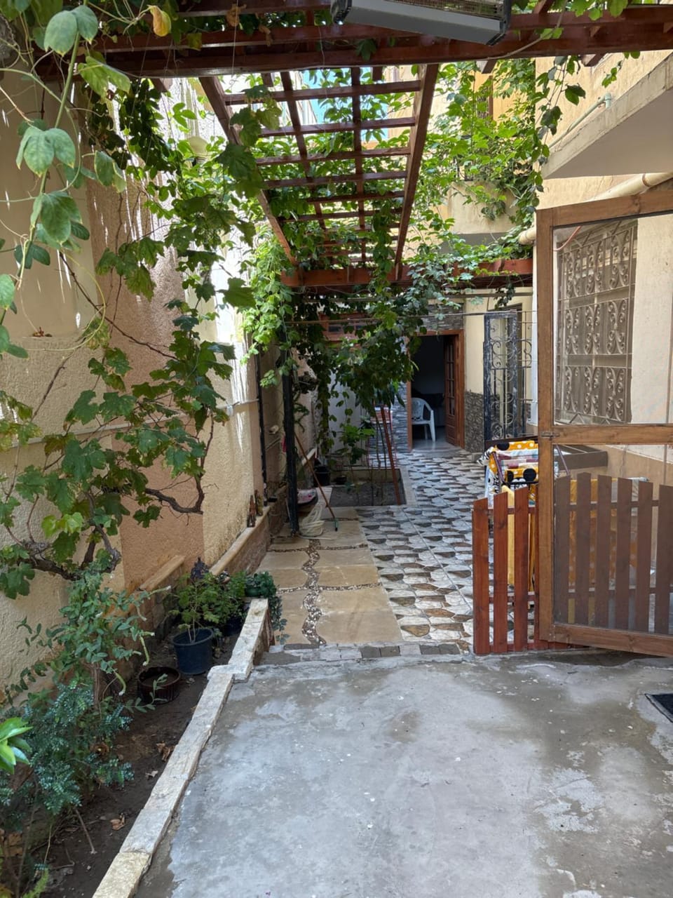 Property building, Patio, Day