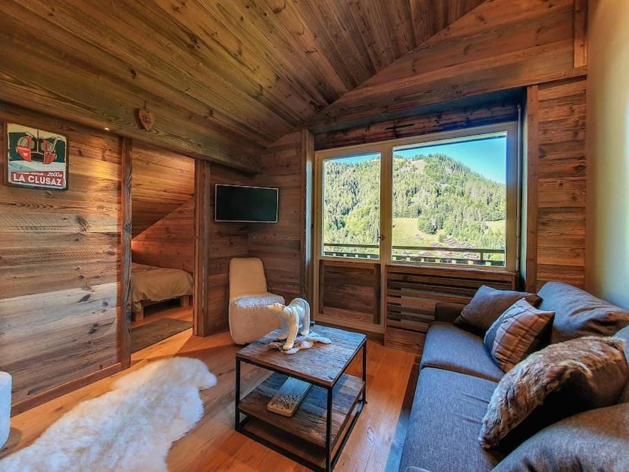 Appartement La Clusaz, Les Fiaux 4 personnes Apartment in La Clusaz