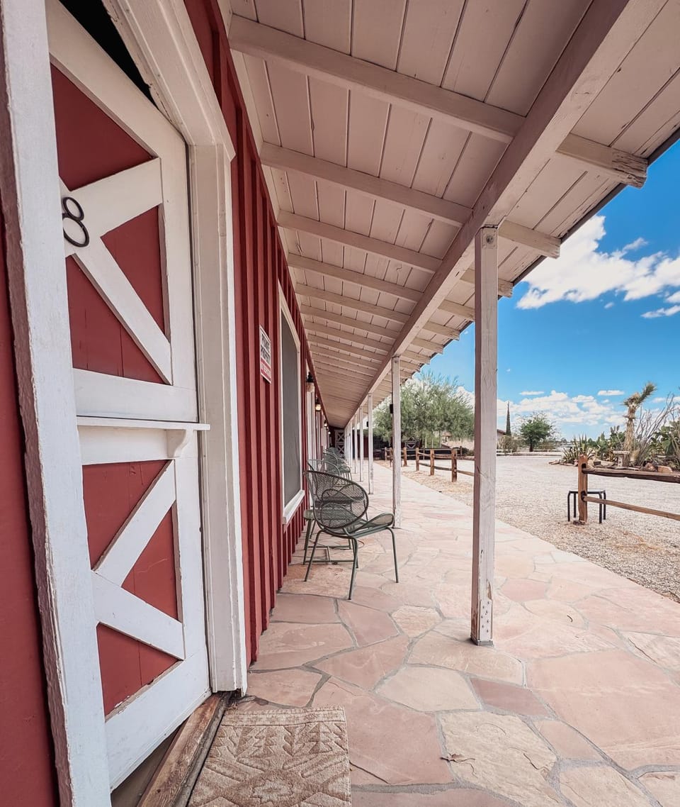 Property building, Patio