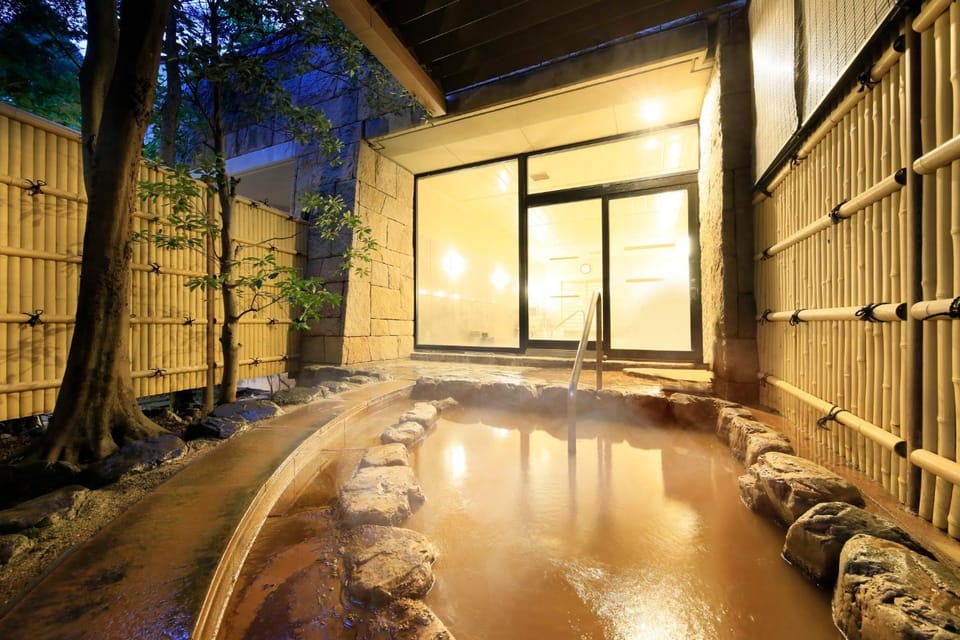 Hot Spring Bath, Open Air Bath, Public Bath